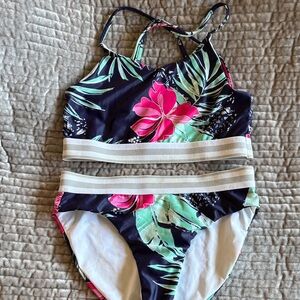 Zella girls two piece swimsuit
